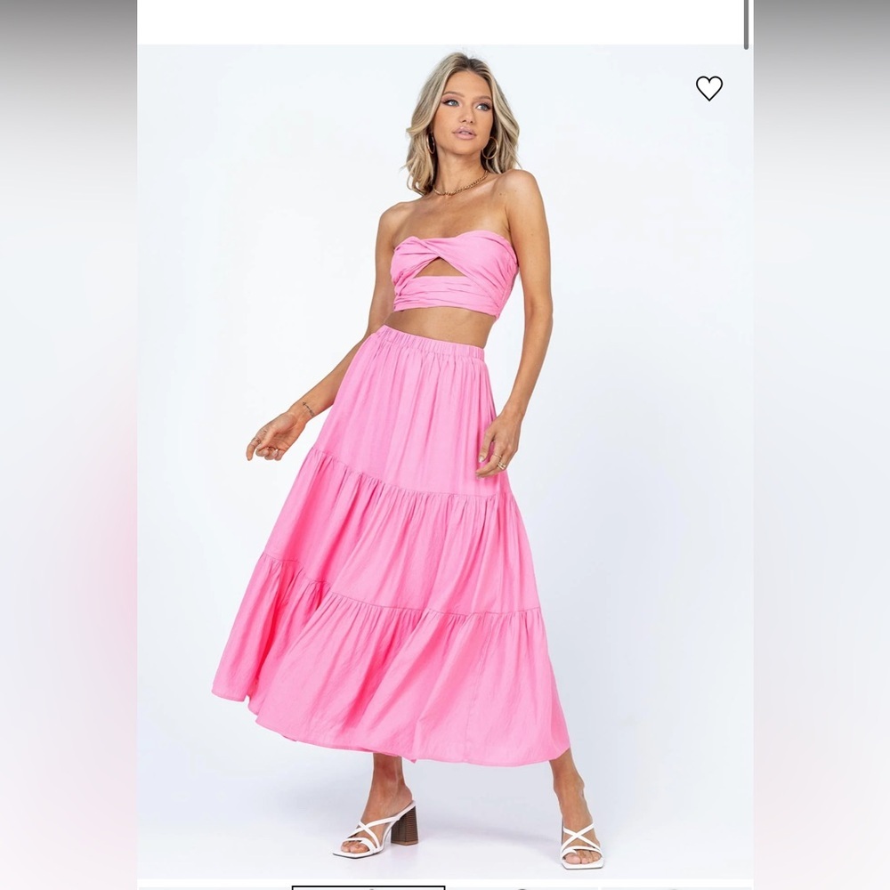 Princess Polly Allie two piece set pink